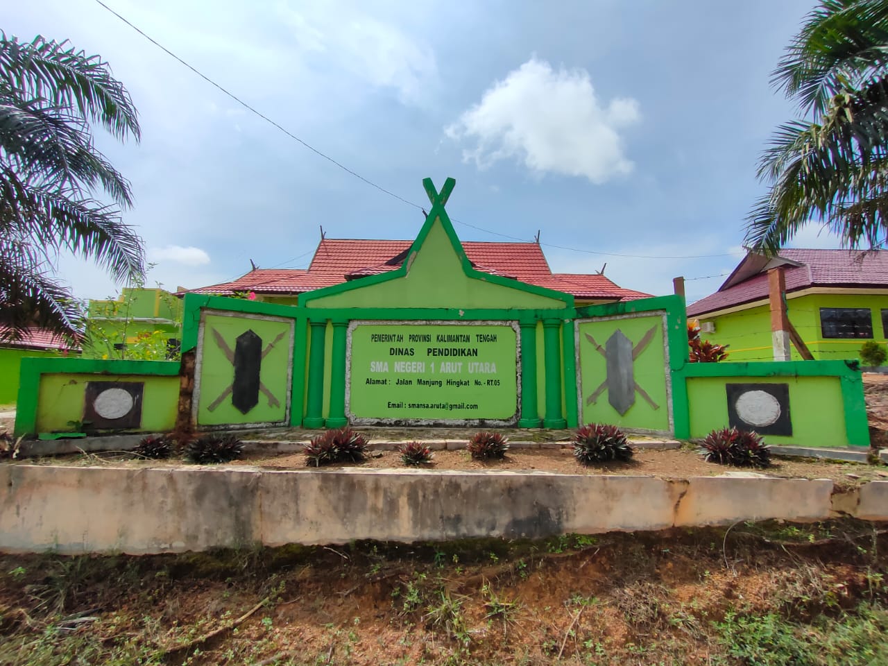 GERBANG SMAN 1 ARUT UTARA