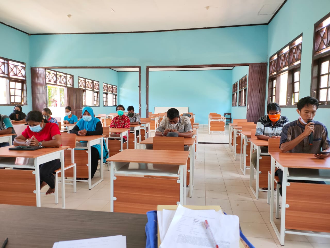 RAPAT KOMITE DAN ORANG TUA MASALAH TATAP MUKA DIMASA PANDEMI COVID19