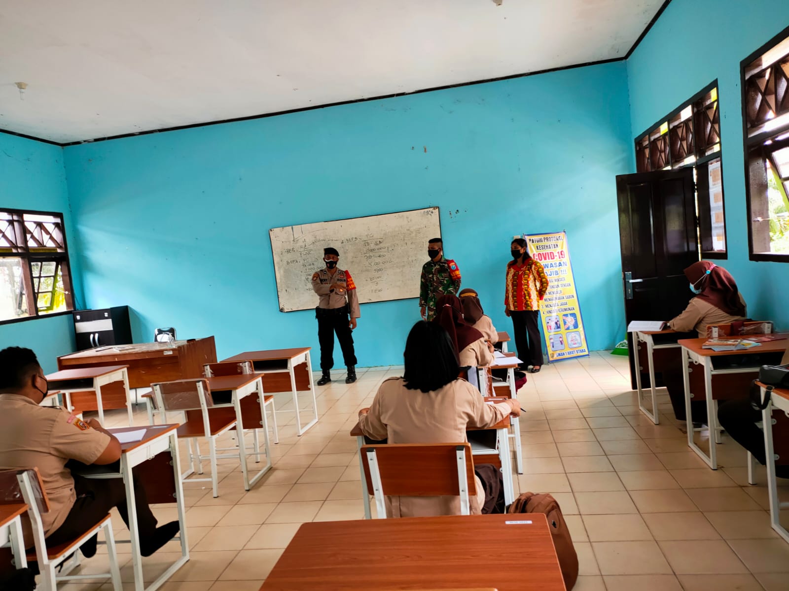 KUNJUNGAN KAPOLSEK ARUT UTARA