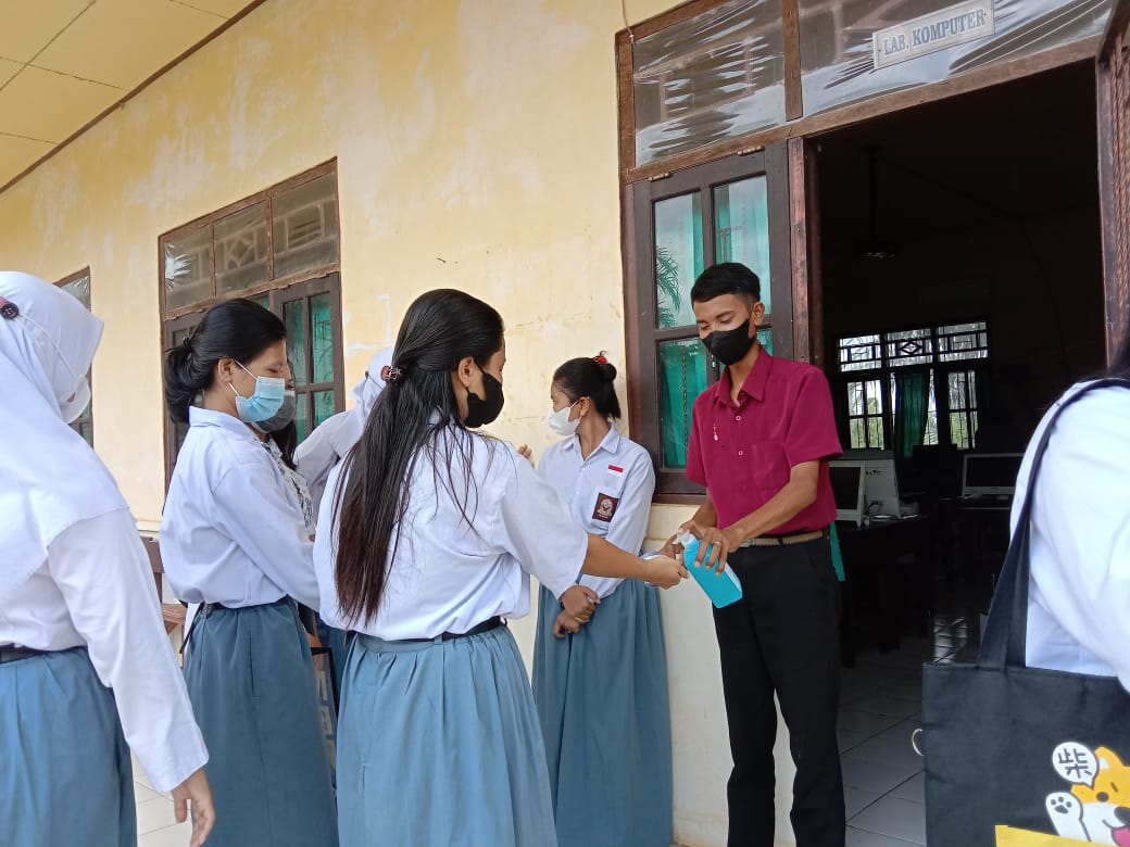 KEGIATAN ANBK HARI PERTAMA DI SMAN 1 ARUT UTARA