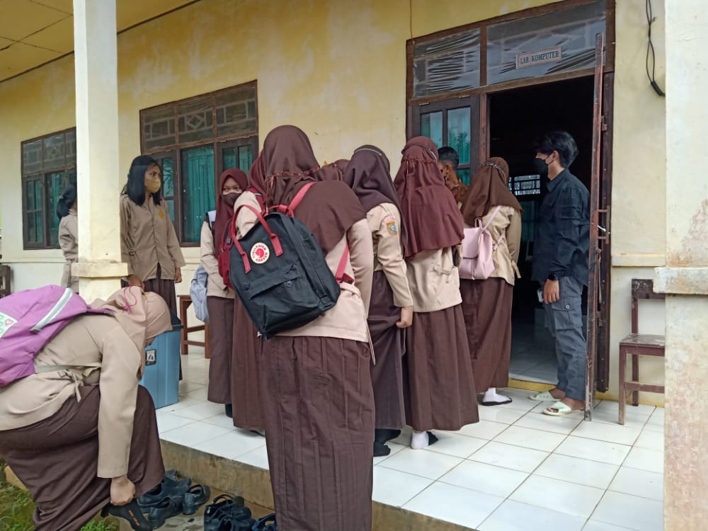 KEGIATAN ANBK HARI KEDUA DI SMAN 1 ARUT UTARA