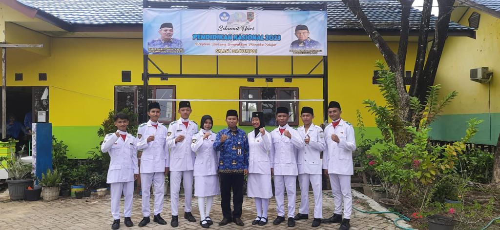 Paskibraka SMAN 1 BAKUMPAI