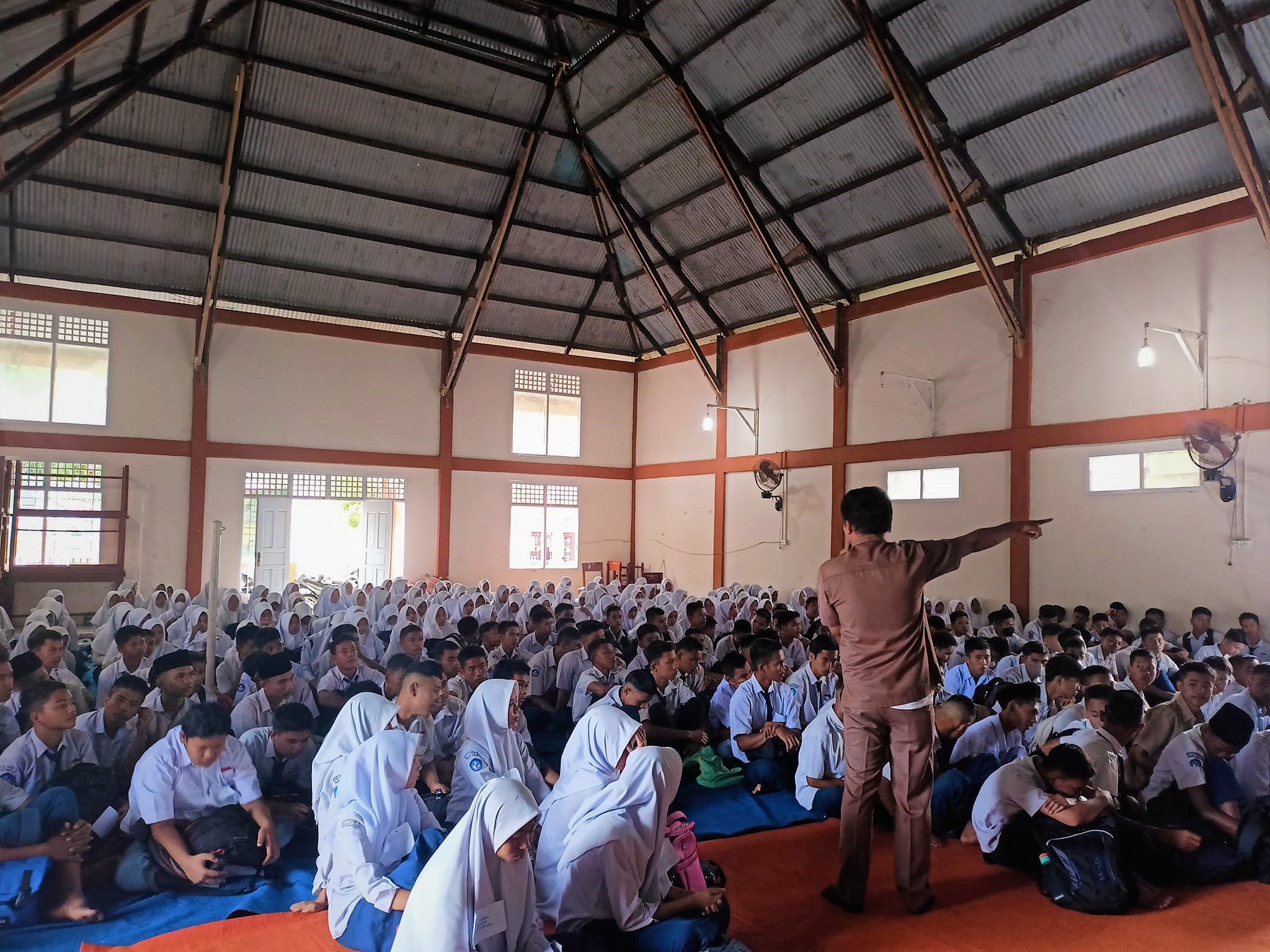 Kegiatan MPLS Bagi Peserta Didik Baru TP 2022/2023 di SMAN 1 Batang Kapas