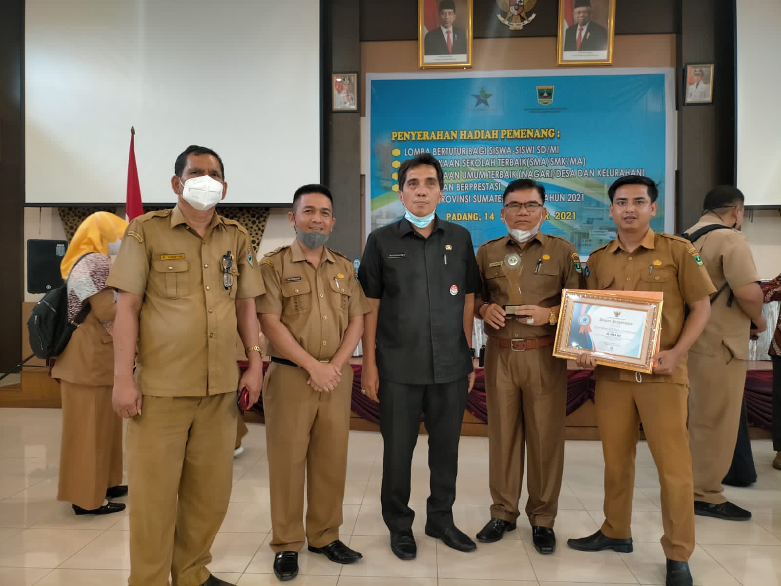 SMAN 1 Batang Kapas Juara 3 Perspustakaan se-Sumatera barat