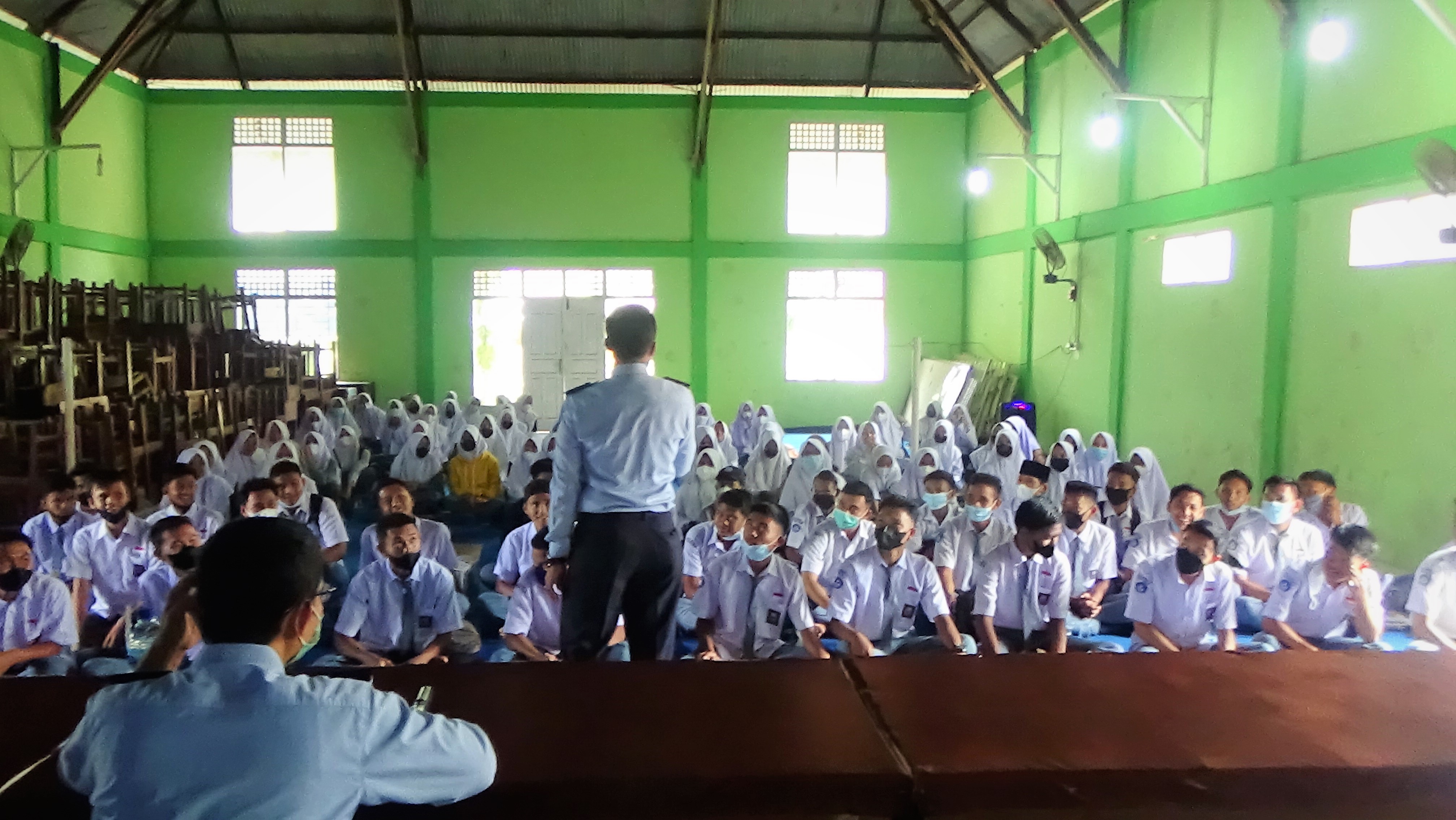 Sosialisasi Dan Penyuluhan Hukum Sekolah Di Sman 1 Batang Kapas Bersama Kanwil Kemenkumham Sumbar
