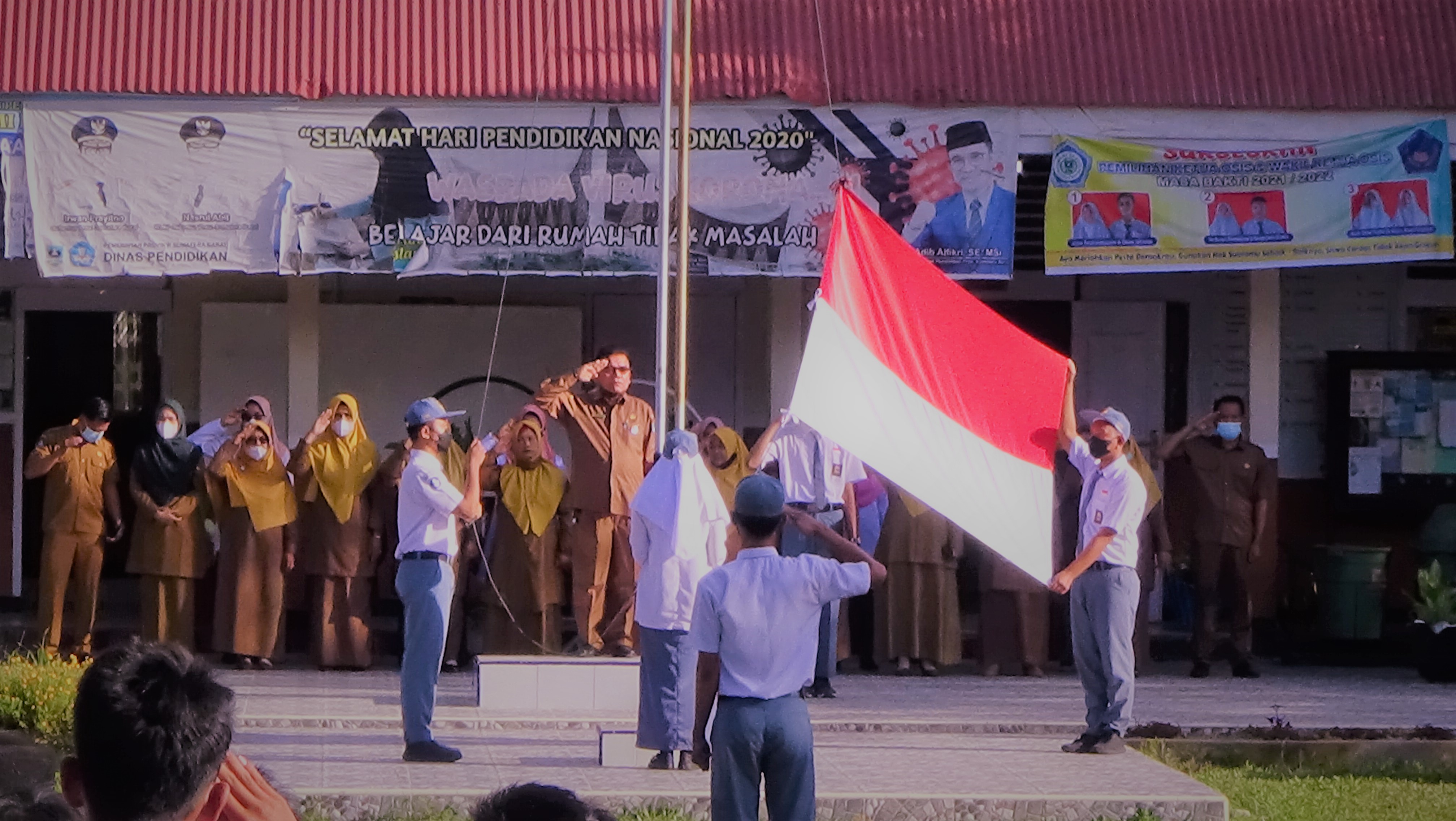 Upacara Bendera  Senin 15 November 2021
