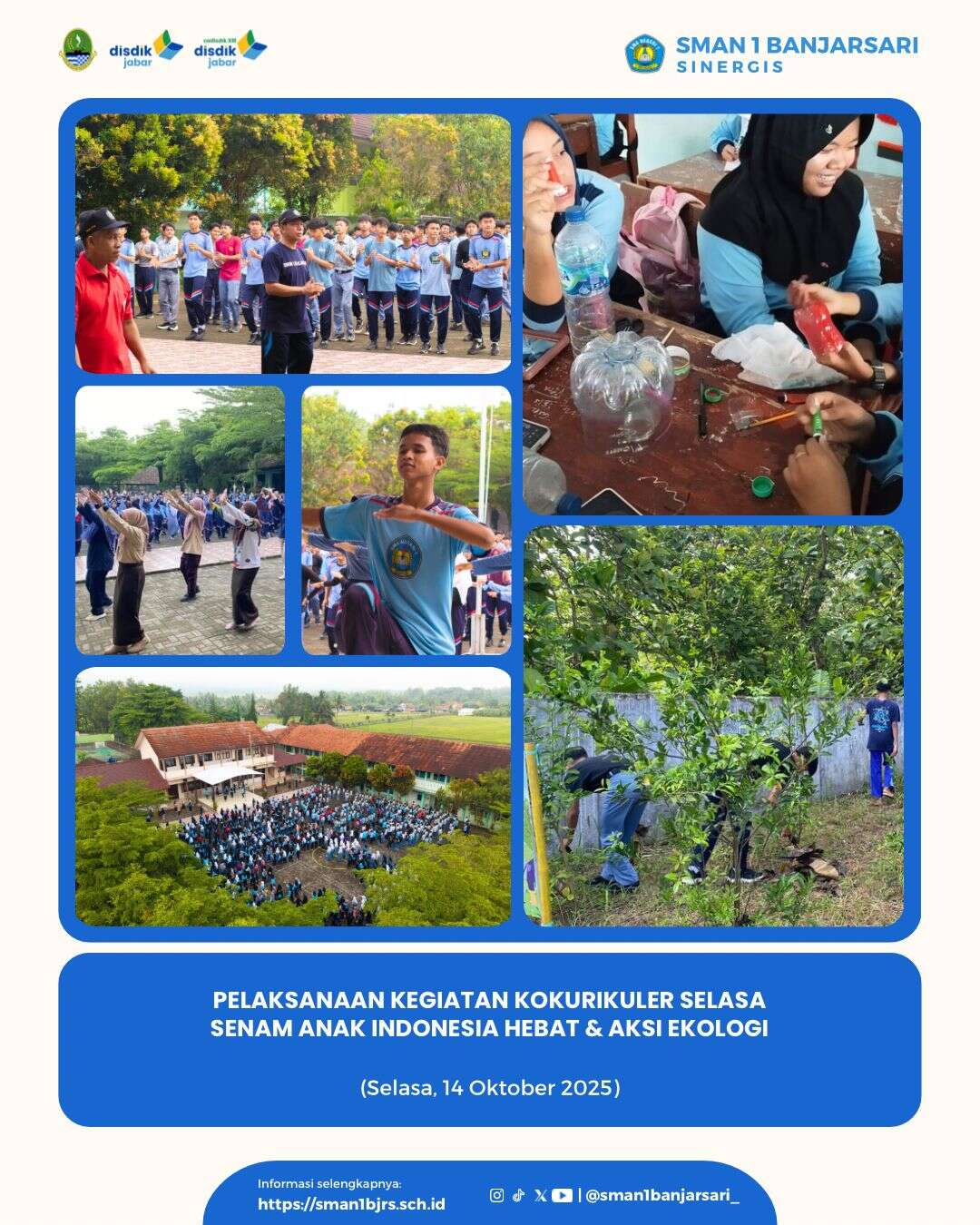 PELAKSANAAN KEGIATAN KOKURIKULER SELASA