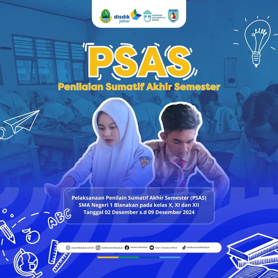 Penilaian Sumatif Akhir Semester (PSAS)