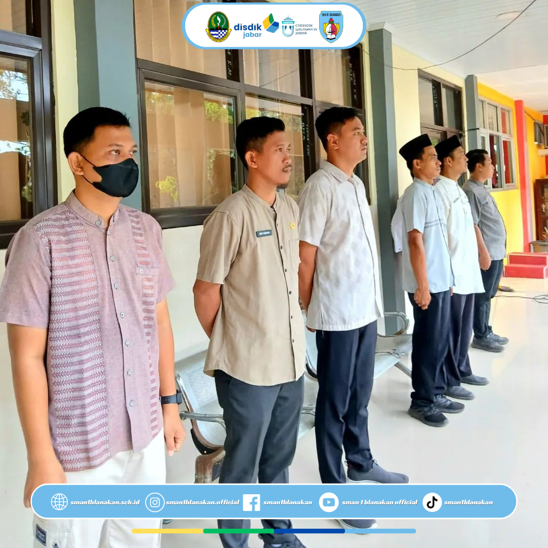 Upacara Bendera Merah Putih di SMA Negeri 1 Blanakan