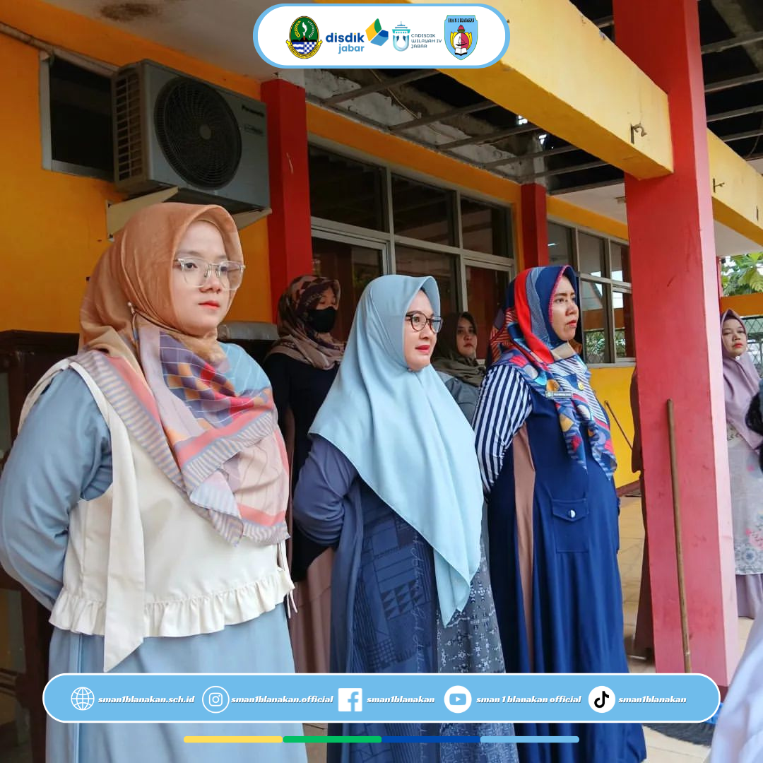 Upacara Bendera Merah Putih di SMA Negeri 1 Blanakan