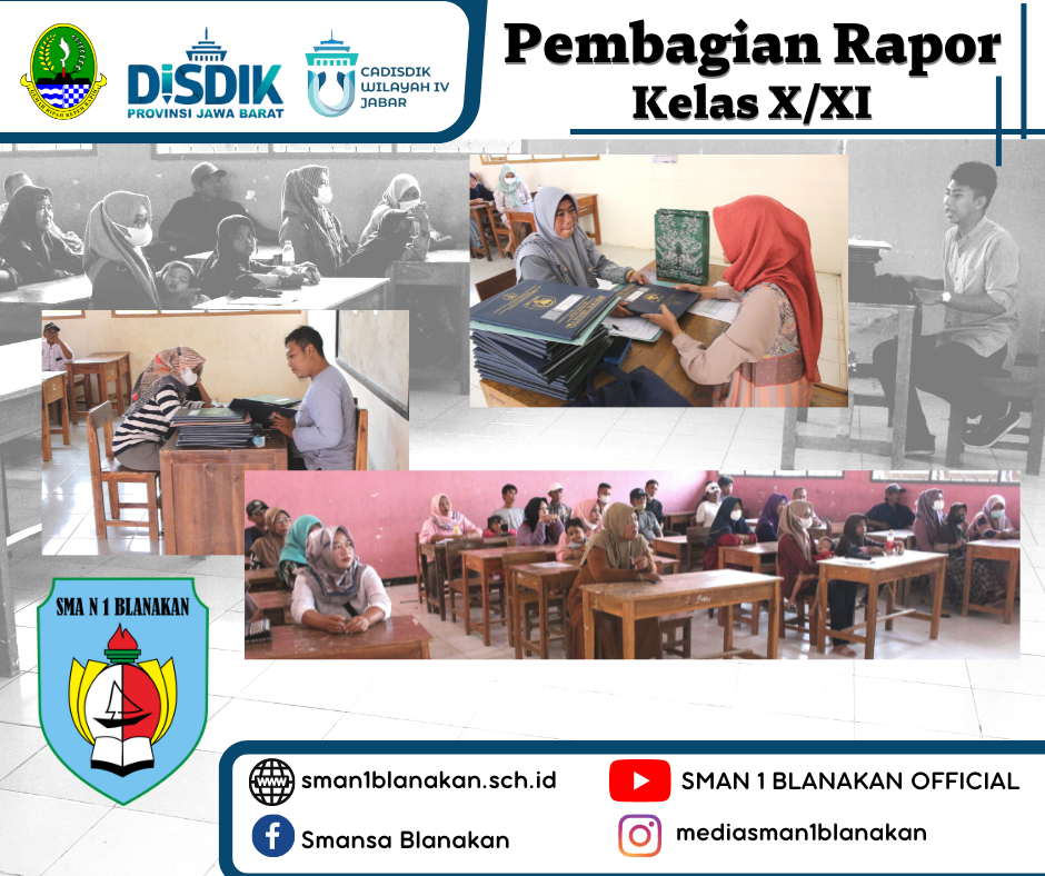 Pembagian Rapor Kelas X/XI
