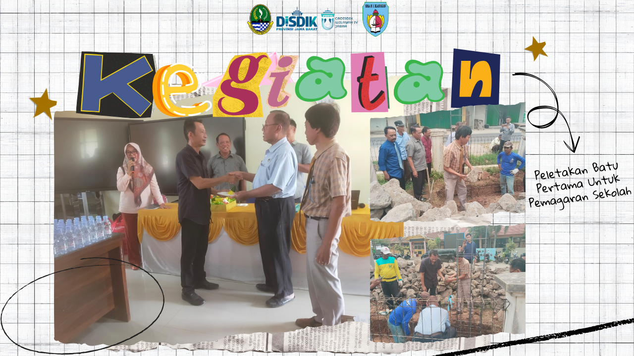 Peletakan Batu Pertama Untuk Pemagaran Sekolah