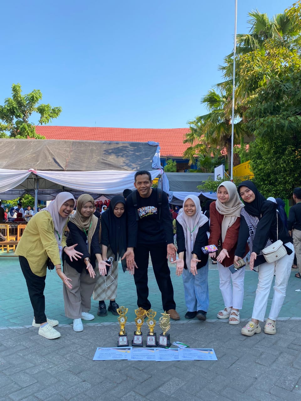 Perolehan Juara Gebyar Bahasa Jerman 2023 di SMAN 1 Gowa