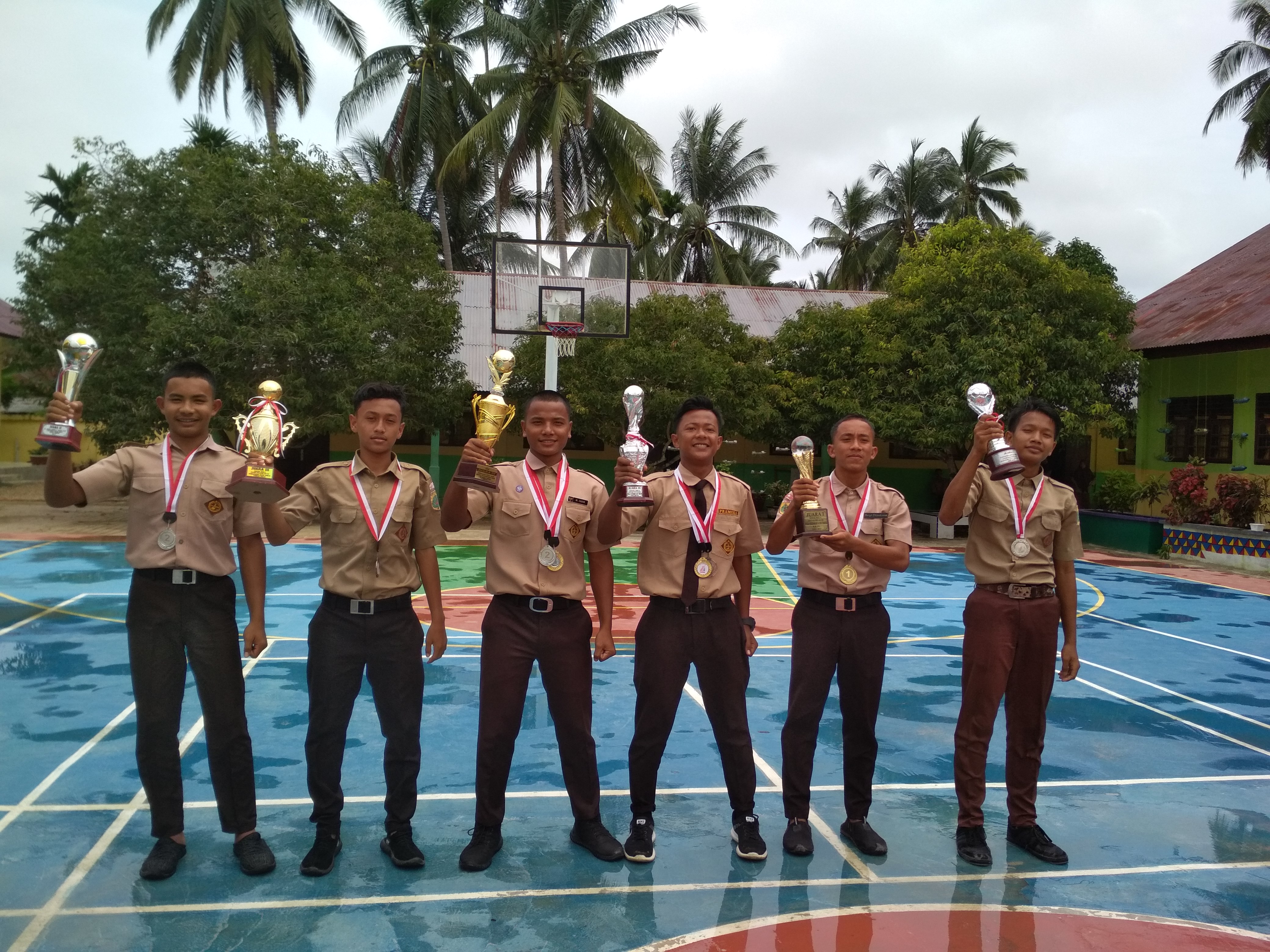 Siswa berprestasi dalam Kegiatan O2SN