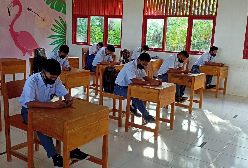 Dokumentasi Ujian siswa