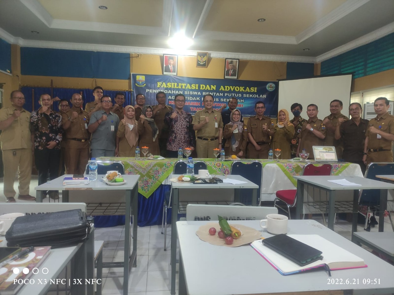 Fasilitas dan Advokasi Pencegahan Siswa Rentan Putus  Sekolah Tahun 2022