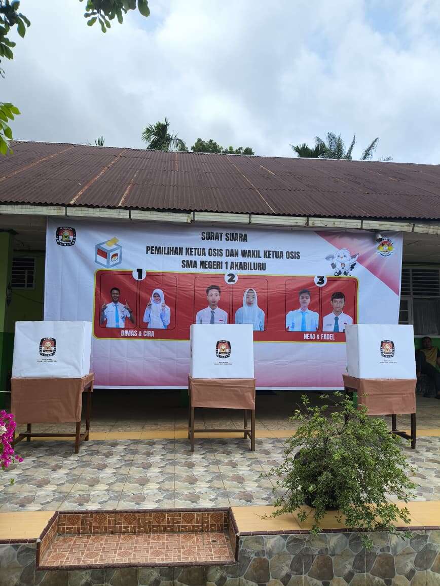 Pemilihan Ketua OSIS SMAN 1 Kec. Akabiluru Periode 2025/2026
