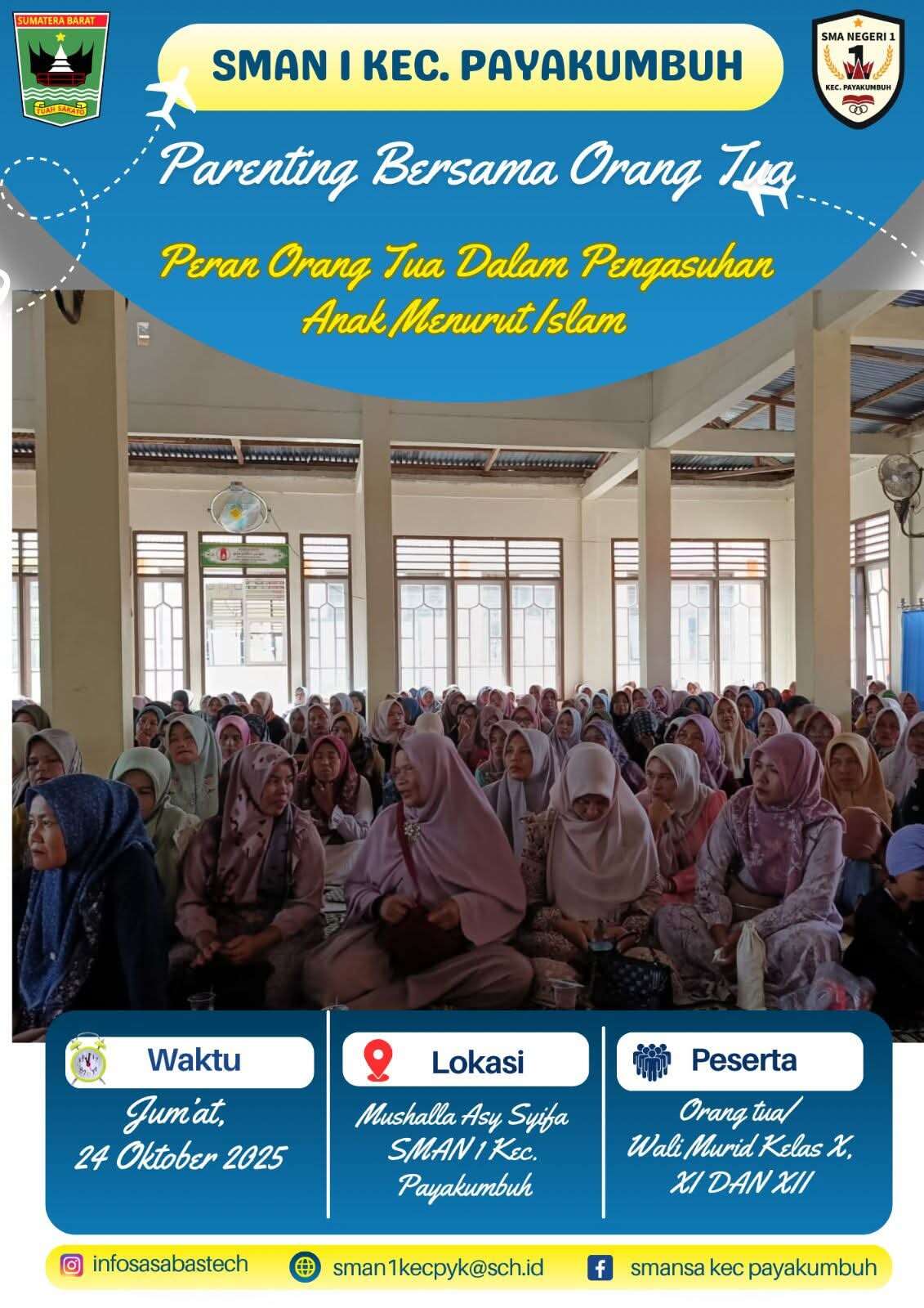 Kegiatan Parenting SMAN 1 Kec.Payakumbuh