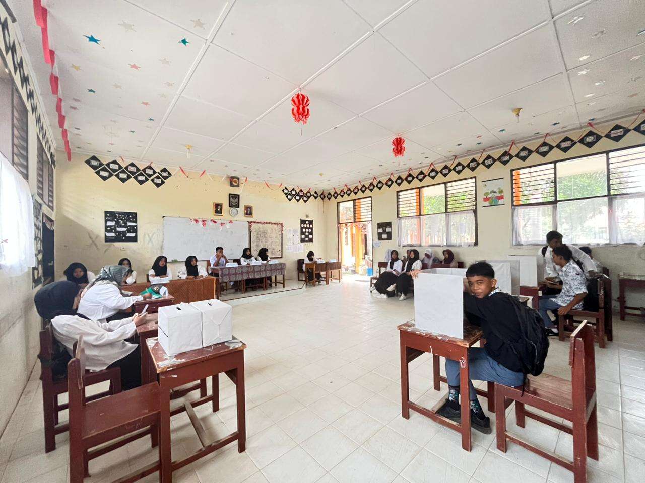 Pesta Demokrasi Pemilihan Ketua OSIS 2025