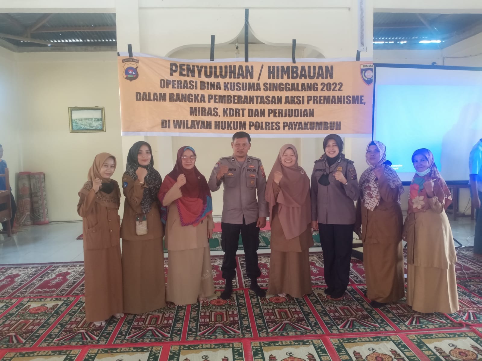 Kegiatan Penyuluhan/Himbauan Operasi Bina Kusuma Singgalang 2022