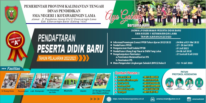 PPDB SMAN 1 Kotawaringin Lama