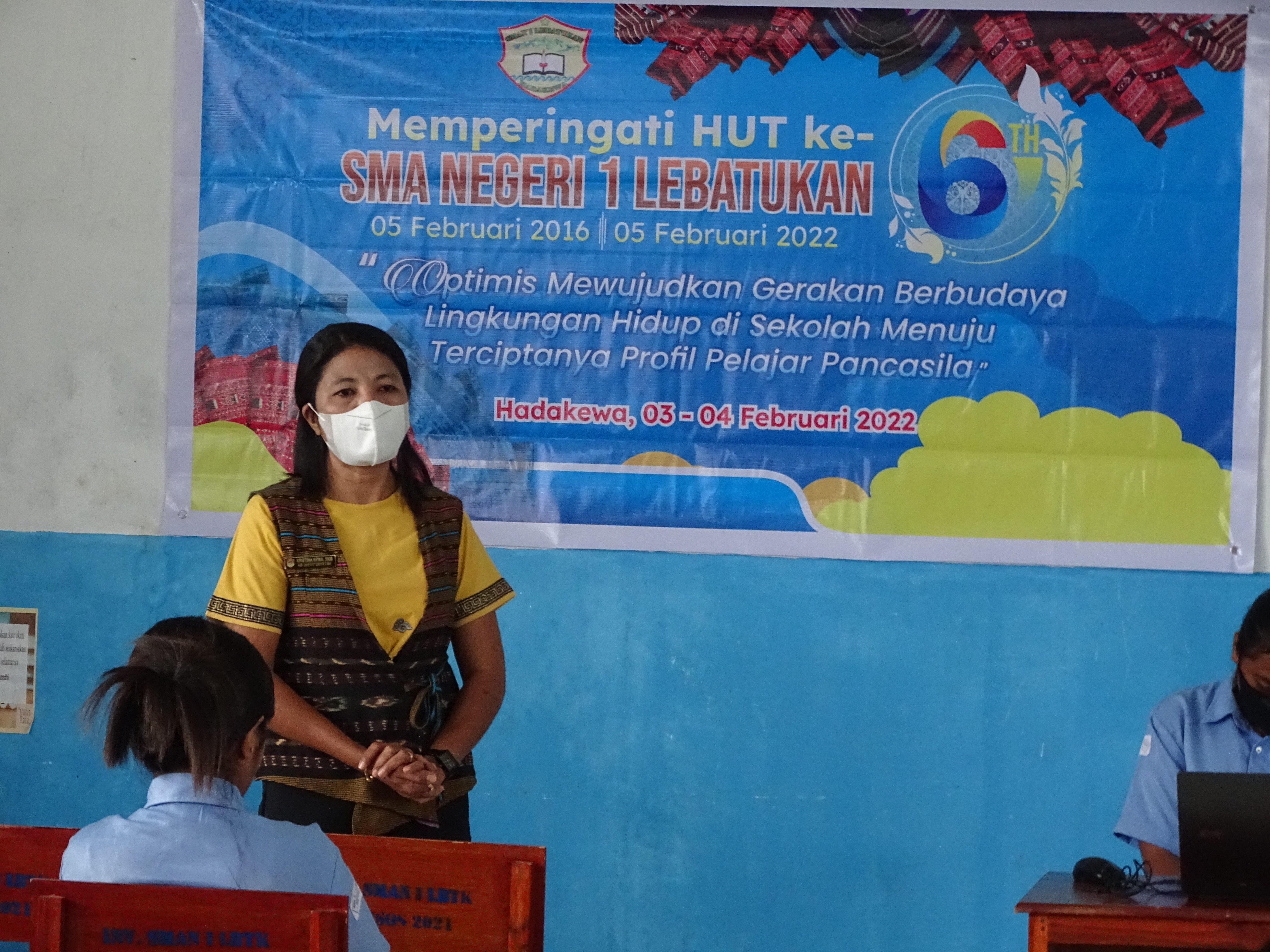 HUT KE 6 SMANSA LEBATUKAN & PERPISAHAN DENGAN KEPALA SEKOLAH PERDANA