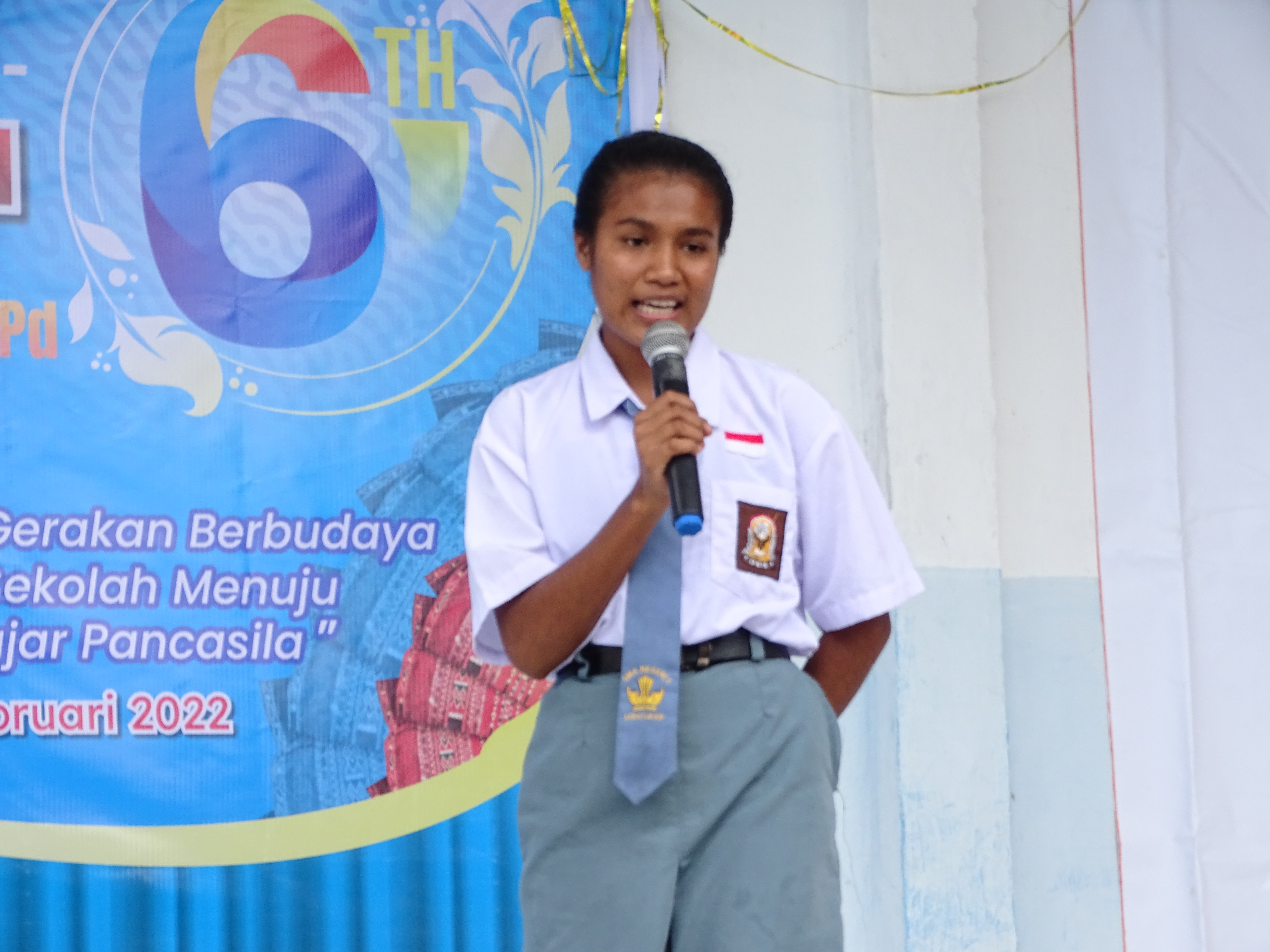 HUT KE 6 SMANSA LEBATUKAN & PERPISAHAN DENGAN KEPALA SEKOLAH PERDANA