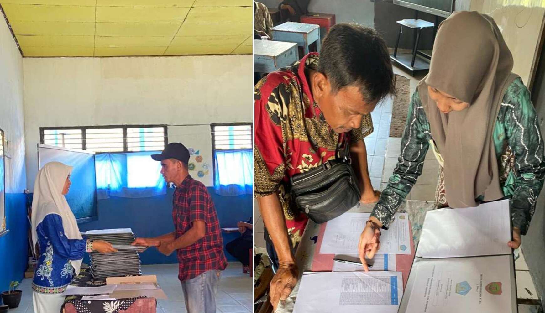 SMAN 1 Mentaya Hilir Selatan Laksanakan Pembagian Rapor Semester Ganjil TA 2025/2026