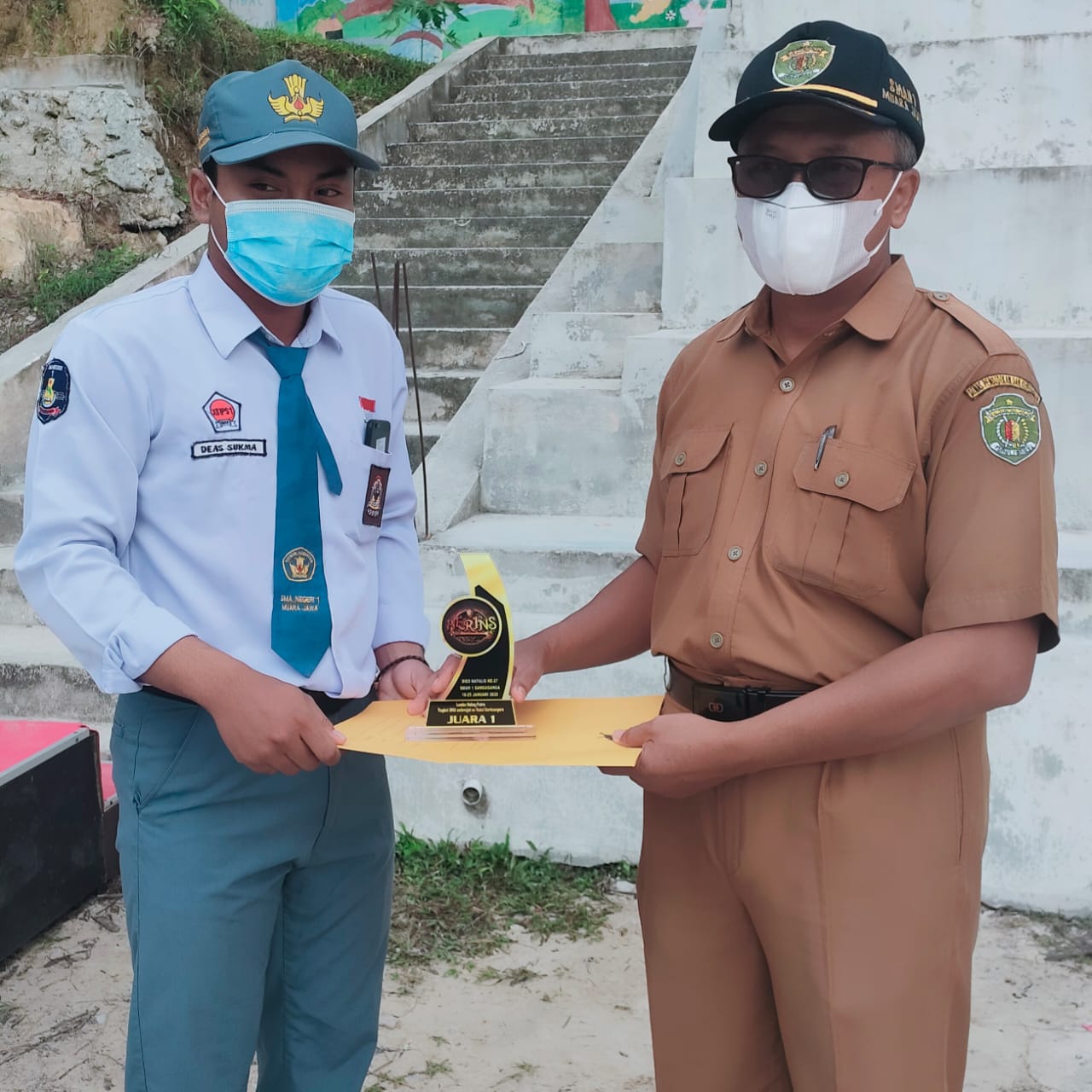 SMA N 1 Muara Jawa Raih Juara 1 Pada Lomba Habsy Putra Tingkat 