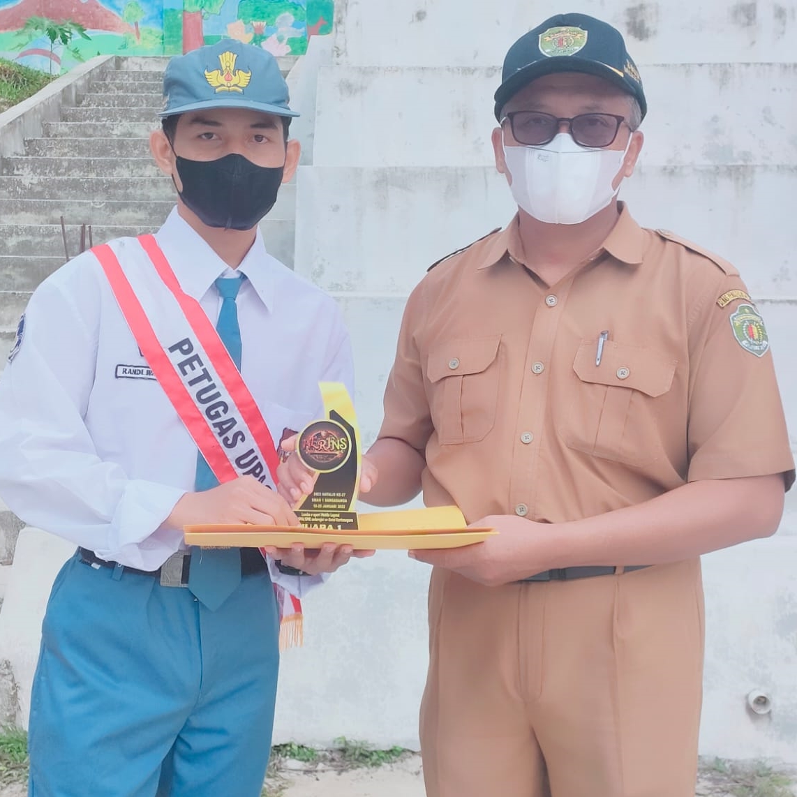 SMA N 1 Raih Juara 1 Pada Lomba Moblie Legend Tingkat Kabupaten Di SMA N 1 Sanga-sanga.