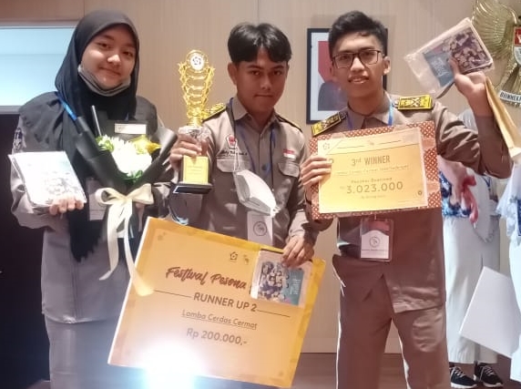 SMA N 1 Muara Jawa Menjuarai LCC 4 PILAR Tingkat Provinsi Di Universitas Mulawarman.