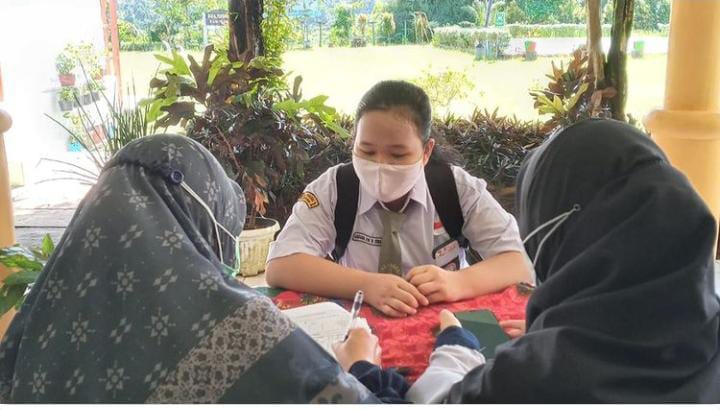 VAKSINASI TAHAP 1 SISWA/I SMA N 1 NAMORAMBE