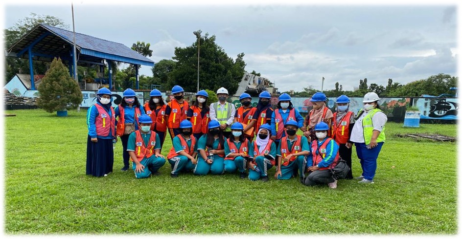 KUNJUNGAN TEAM UJI AIR JICA KE IPAL CEMARA