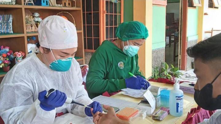 VAKSINASI TAHAP 1 SISWA/I SMA N 1 NAMORAMBE