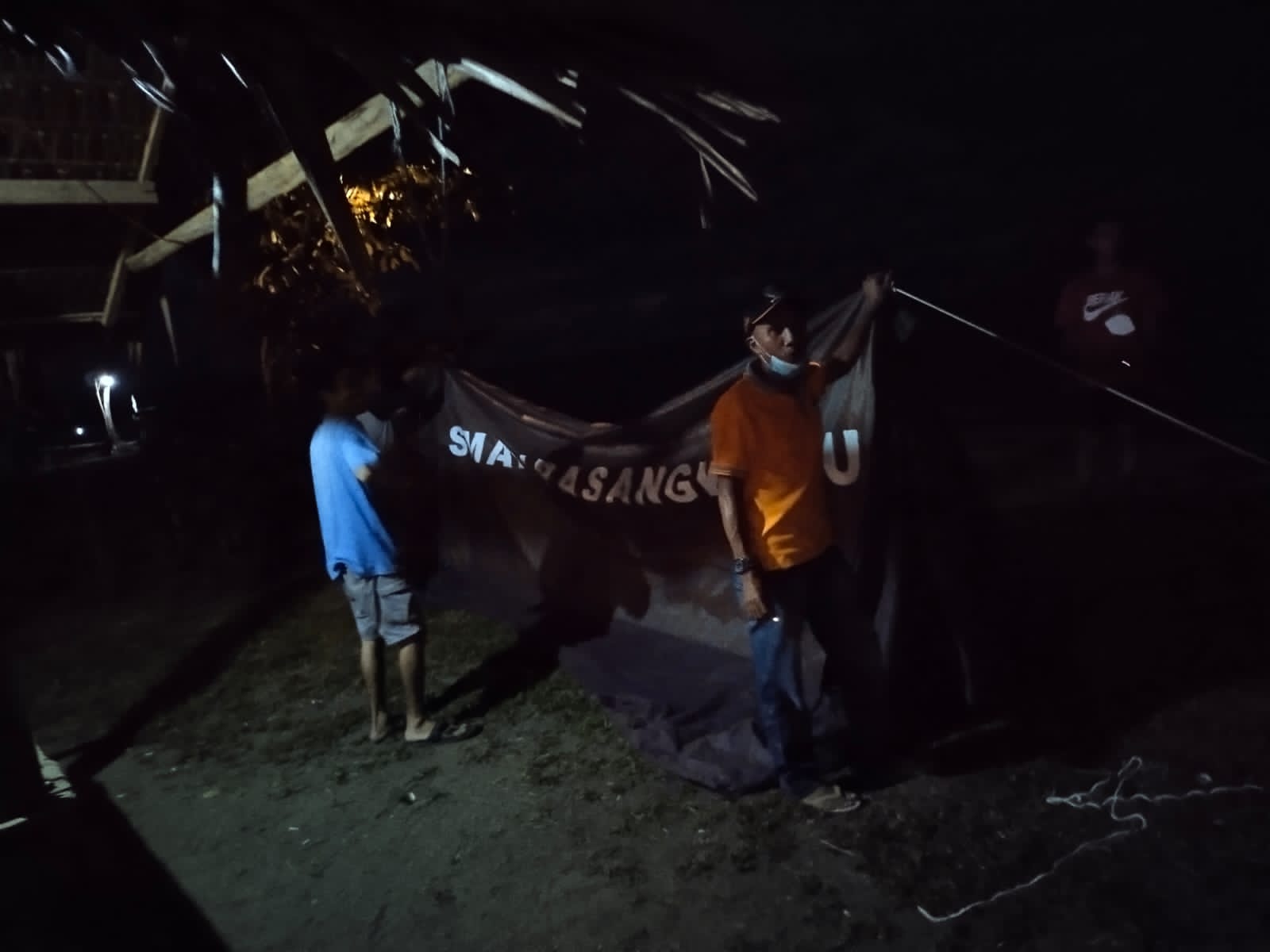 MKKS Se-Kabupaten Pasangkayu Berkemah menyambut Hari Guru Nasional