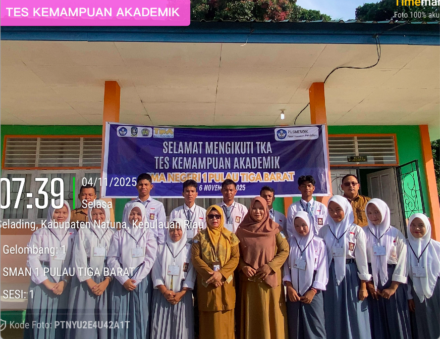 📰 83 Siswa SMAN 1 Pulau Tiga Barat Ikuti TKA Serentak Nasional,