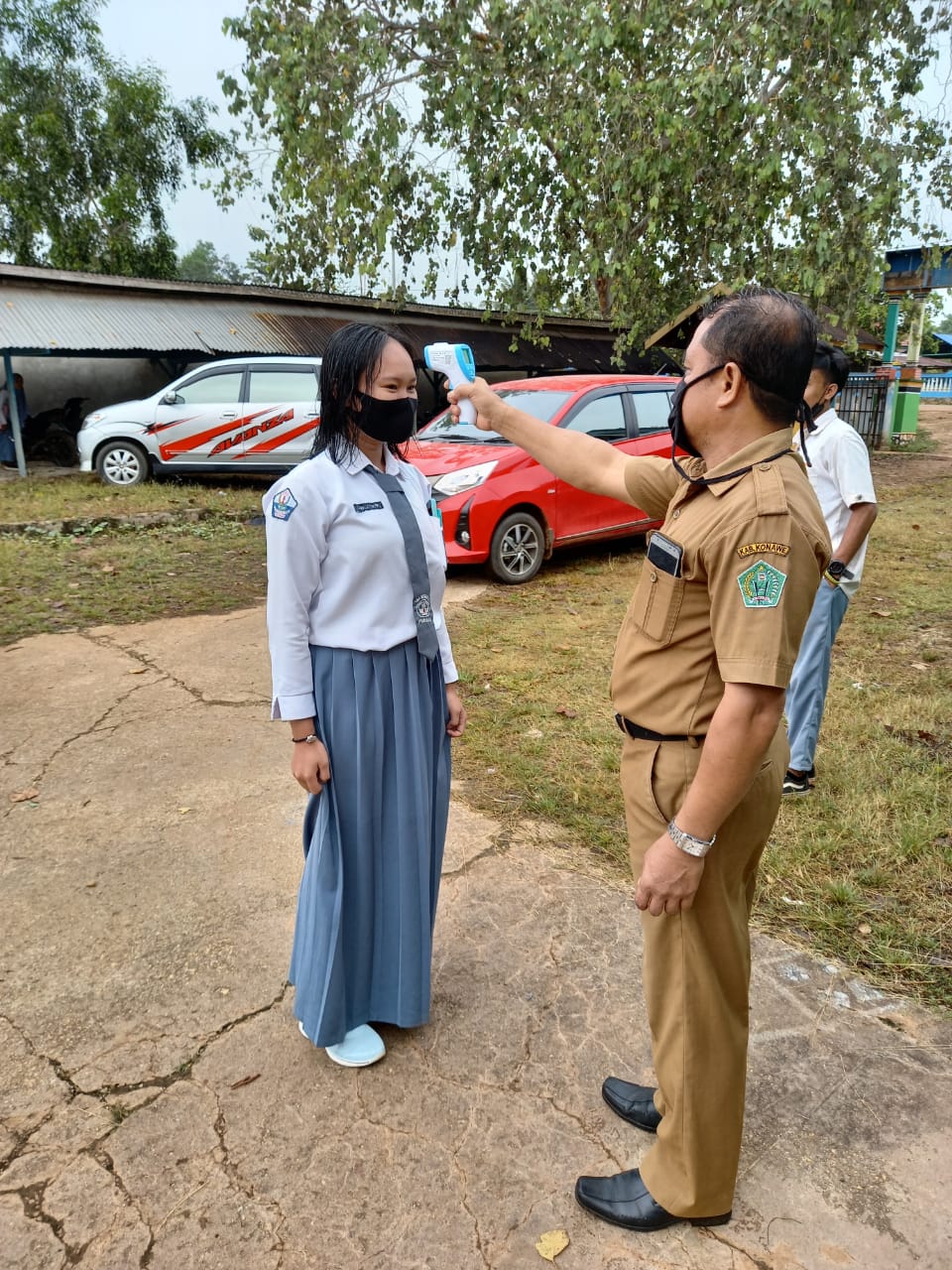 Kegiatan Ujian Sekolah mengikuti protokol kesehatan