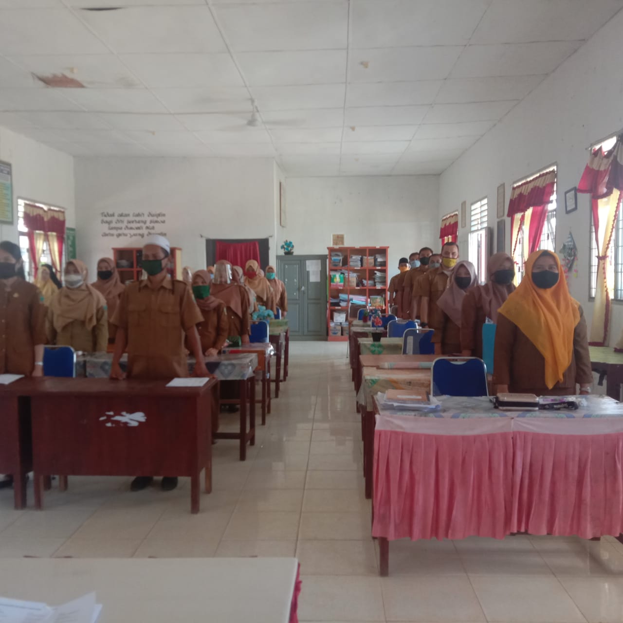 Rafat kerja bulanan oleh sma negeri 1 ranto baek