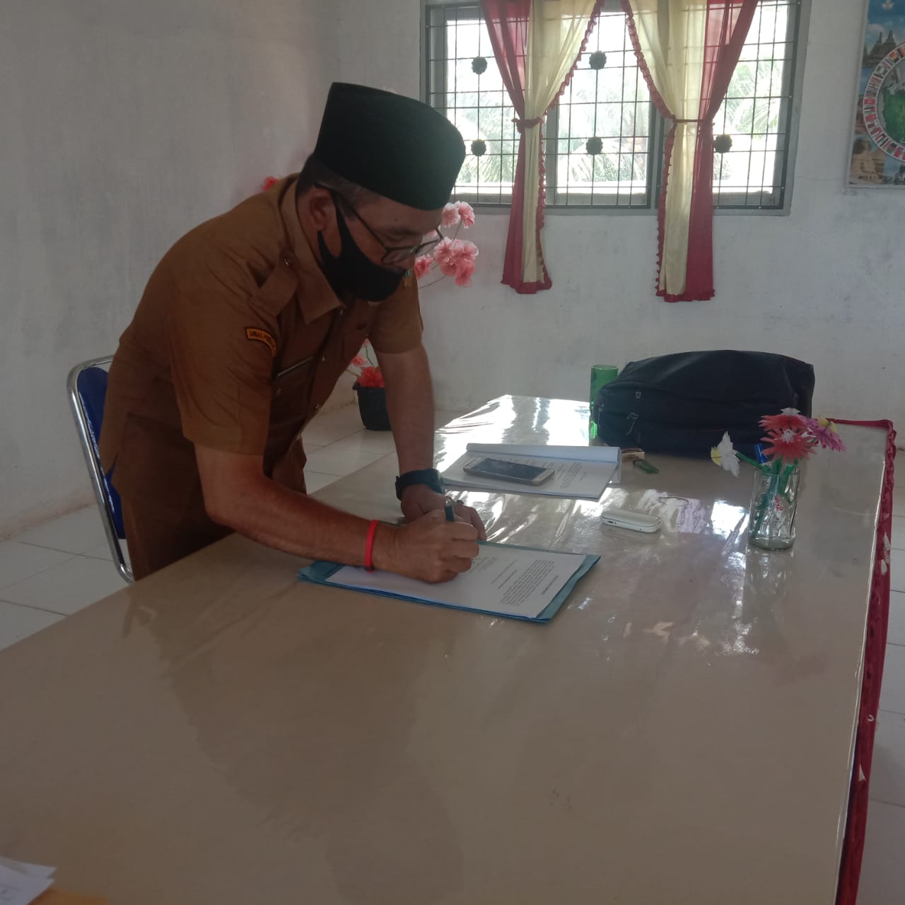 Rafat kerja bulanan oleh sma negeri 1 ranto baek