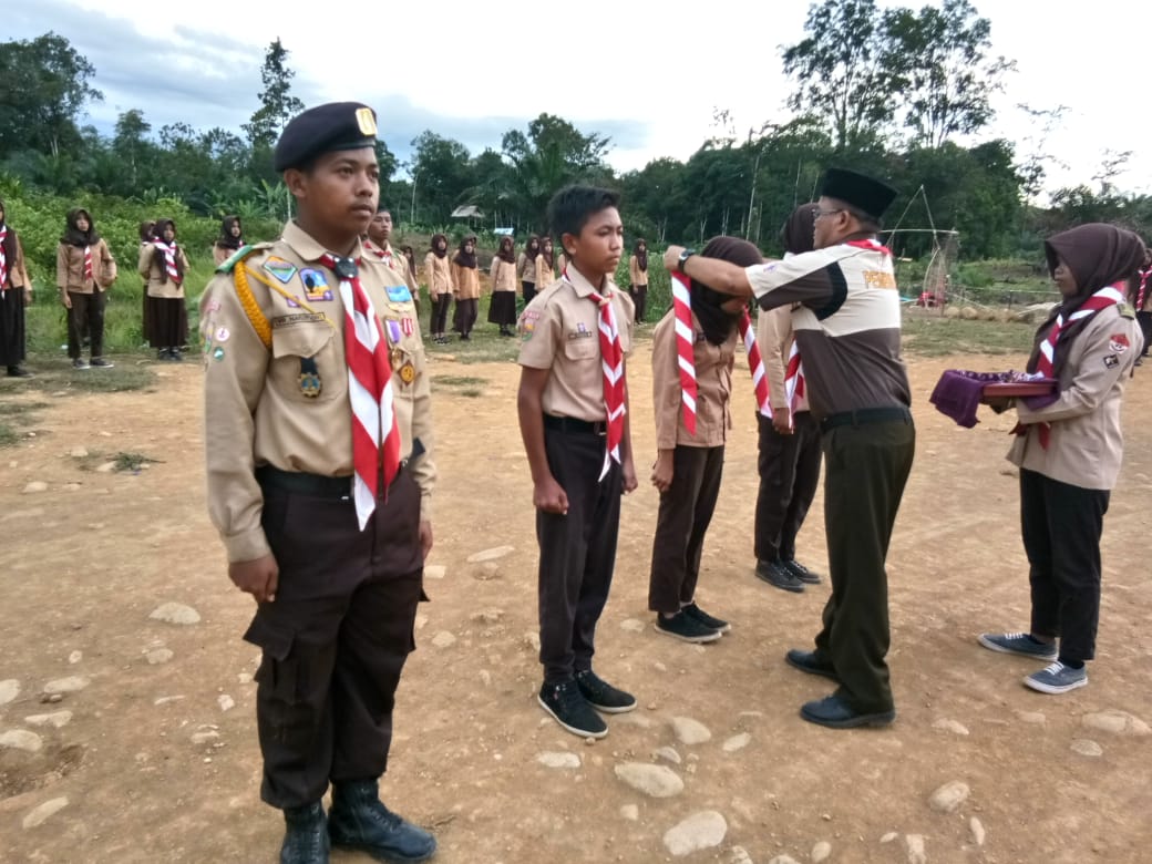 Kegiatan Perkemahan Pendidikan dan Pelatihan SMAN 1 Ranto Baek