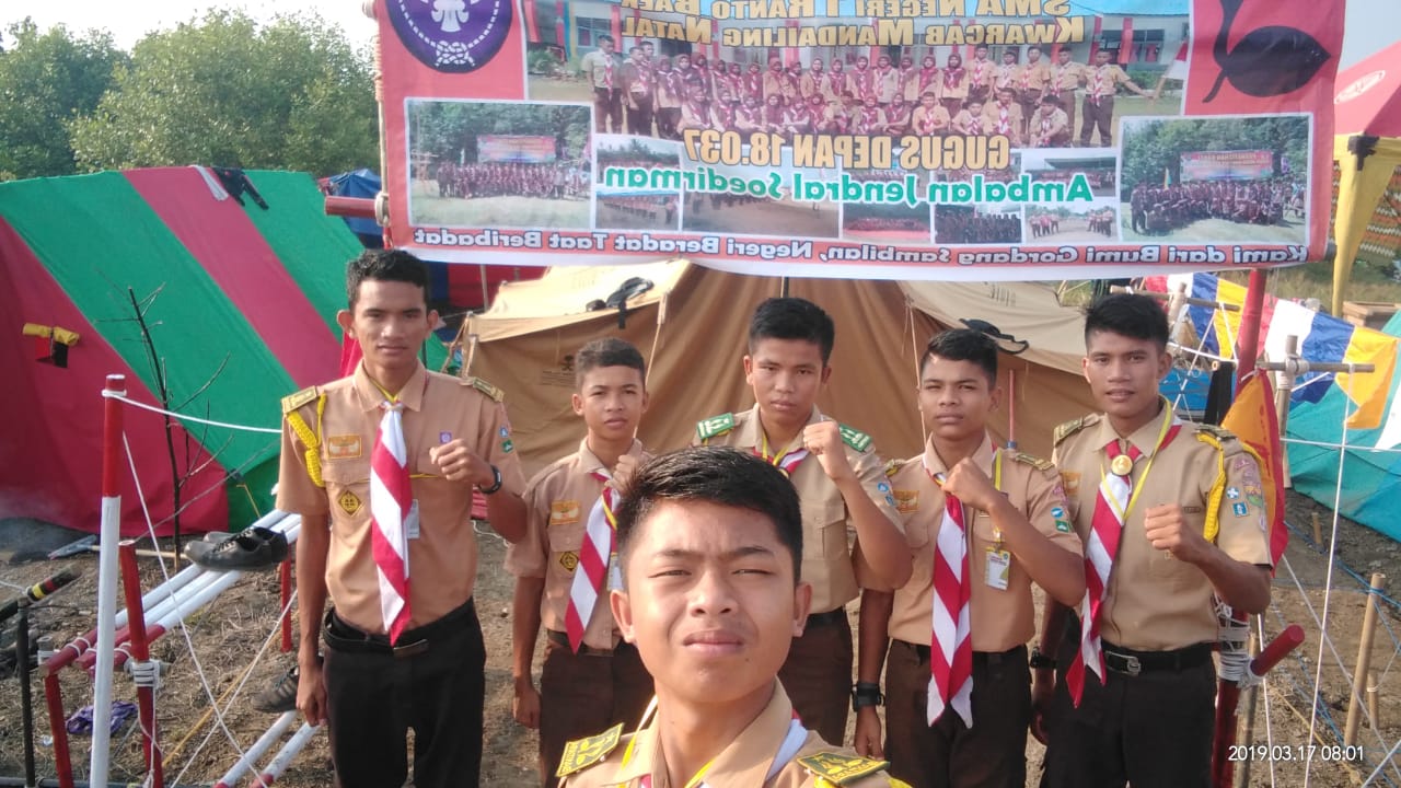 Perkemahan d SMAN 1 Ranto Baek