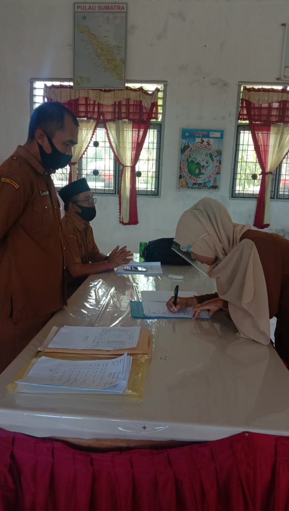 Rafat kerja bulanan oleh sma negeri 1 ranto baek