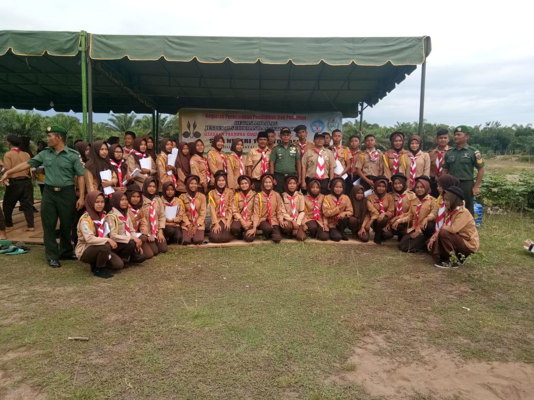 Kegiatan Perkemahan Pendidikan dan Pelatihan SMAN 1 Ranto Baek