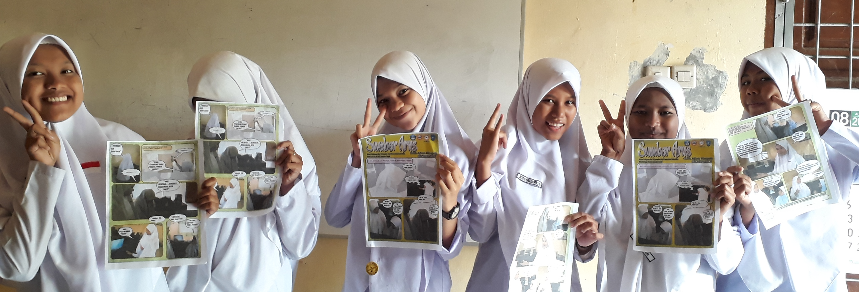 Penggunaan Komik Pembelajaran