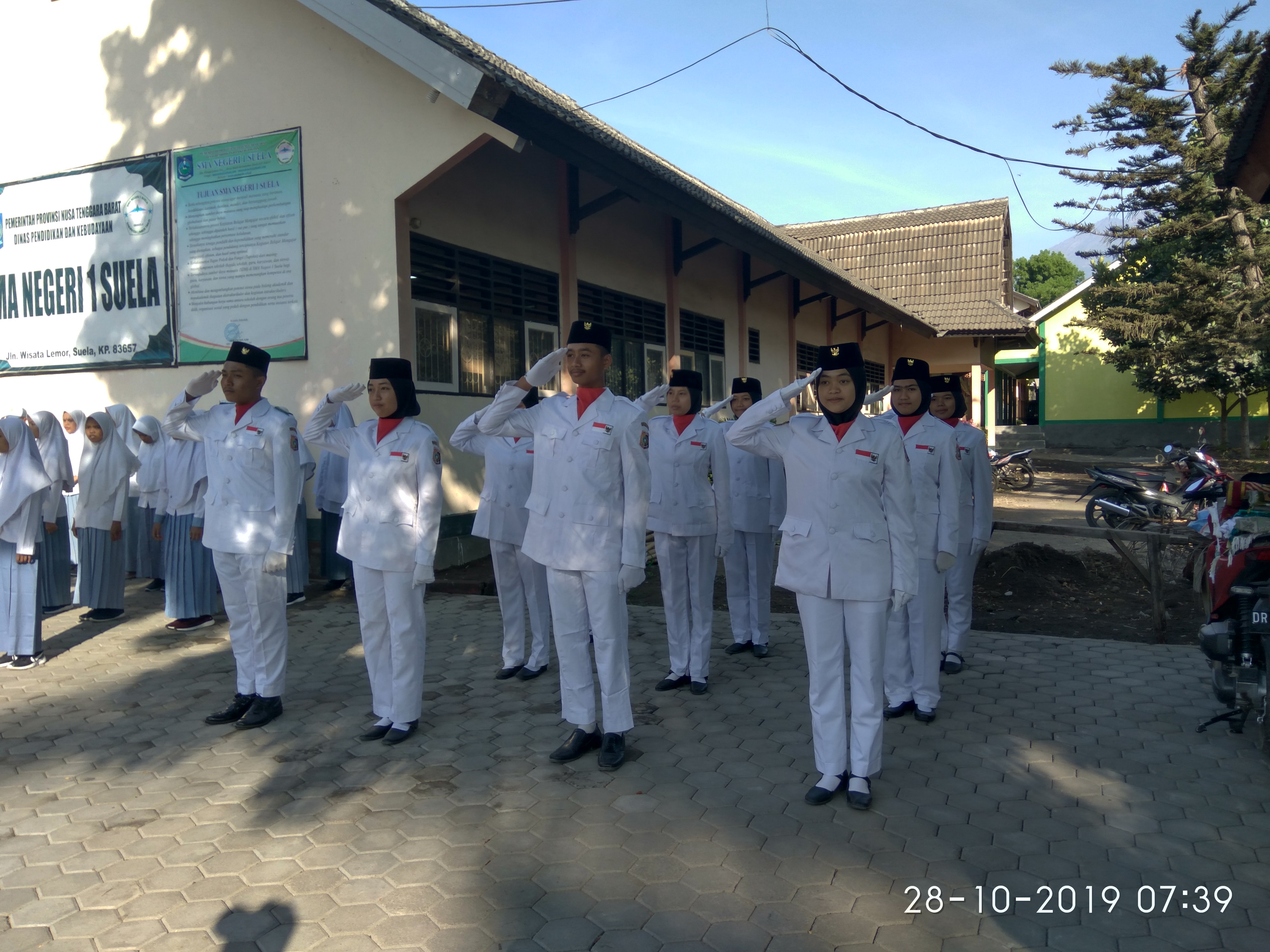 Kegiatan Upacara Sumpah Pemuda