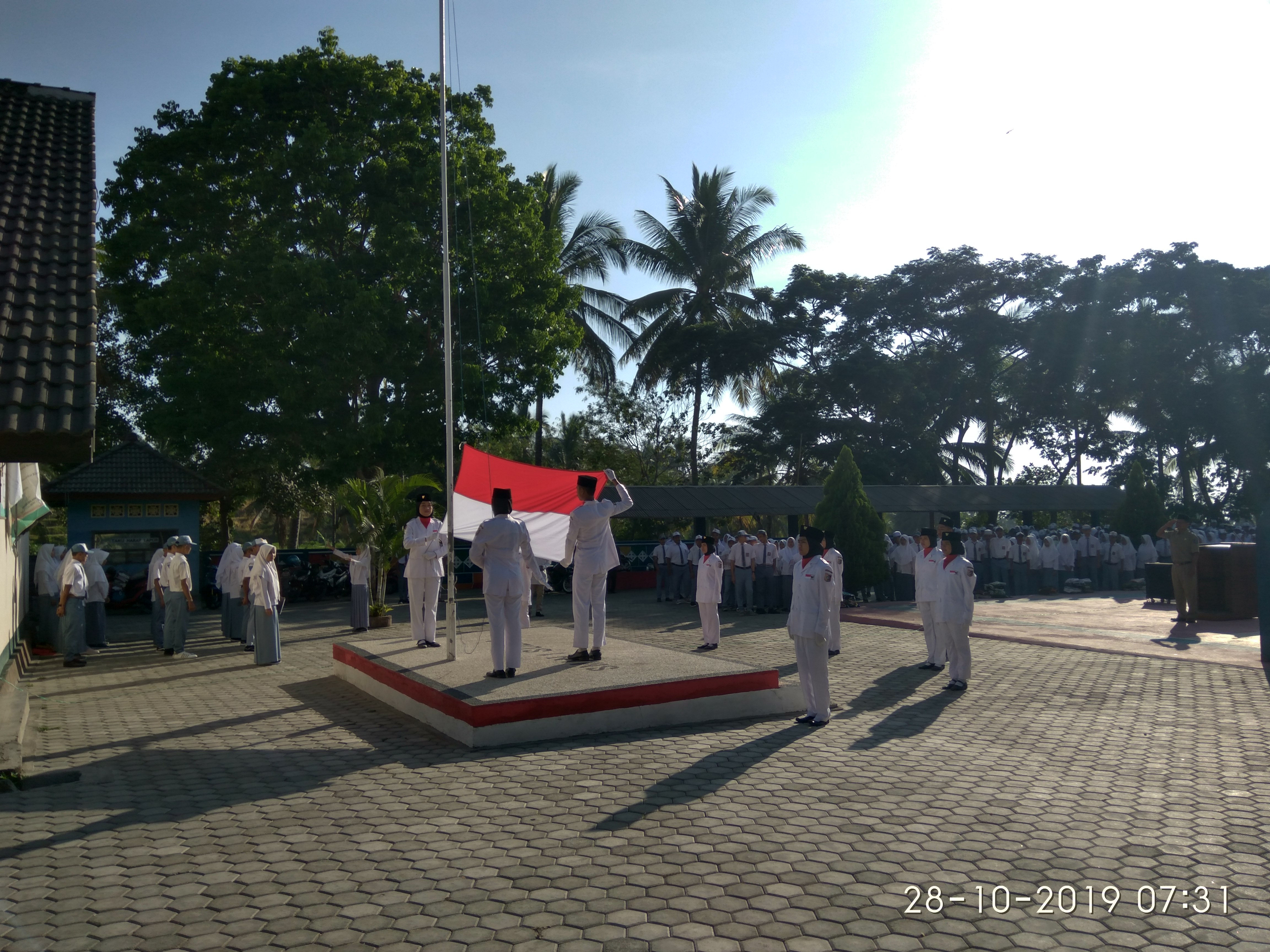 Kegiatan Upacara Sumpah Pemuda