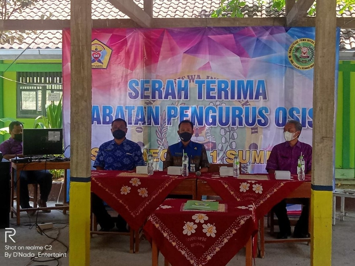 Pelantikan Pengurus OSIS SMAN 1 SUMBER