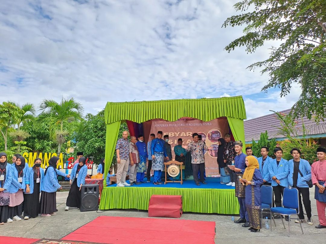 Semarak Pembukaan Gebyar Fisika 15 FKIP Fisika Universitas Riau