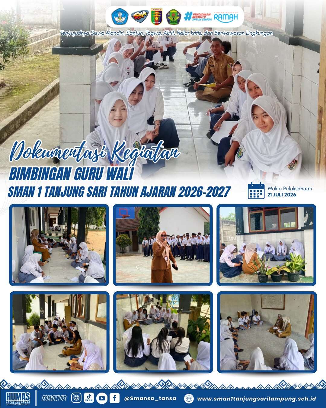 Menjalin Ikatan Antara Siswa dan Guru Wali SMAN 1 Tanjungsari