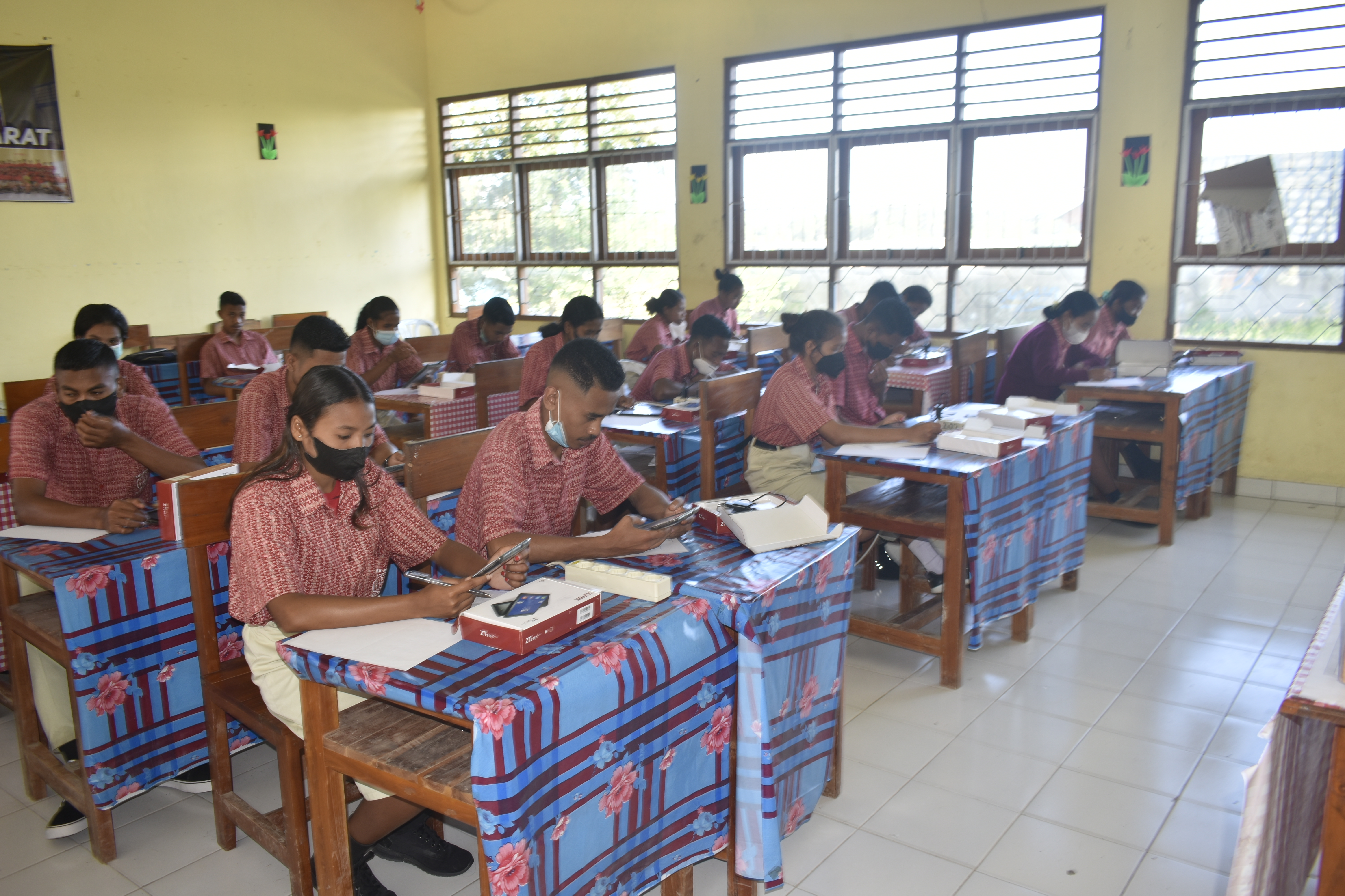 HARI KETIGA  UJIAN SEMESTER VI BERBASIS ONLINE DENGAN APLIKASI CBT : EXAM BROWSER